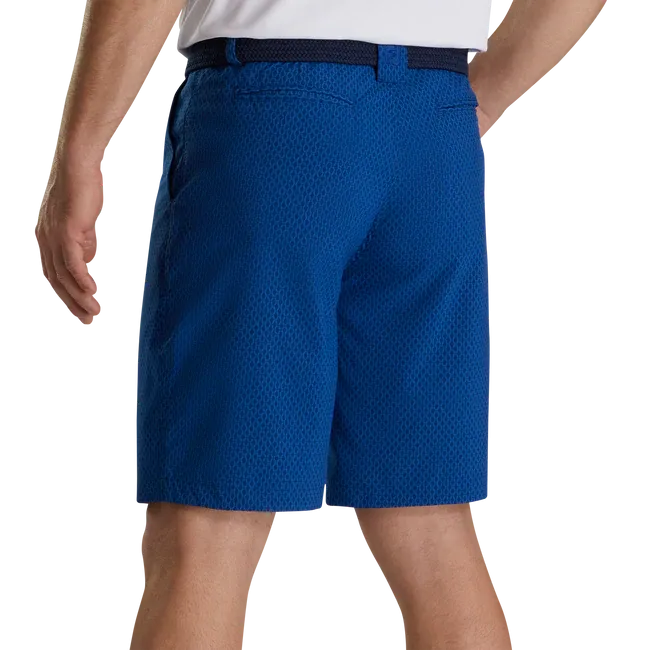 2023 FootJoy Mens Tonal Print Lightweight Shorts  - Twilight