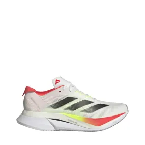 Adidas Men's Boston 12 Running Shoes in FTWR White/Core Black/Lucid Red SS25