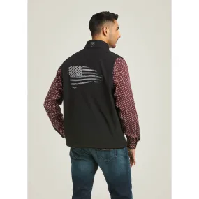 Ariat Men's Logo 2.0 Patriot Softshell Vest