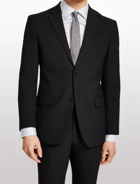 Black Men's Modern Fit Stretch Suit Separates Jacket