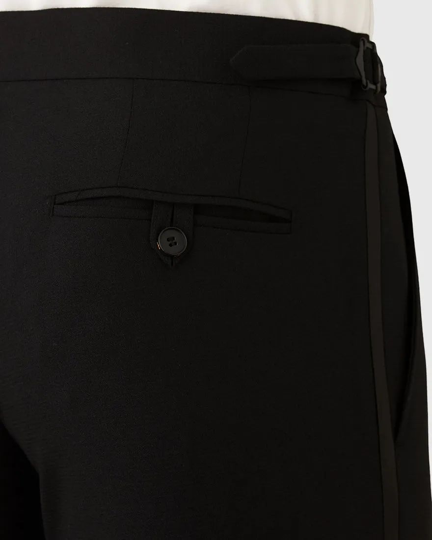 CAMBRIDGE JADON FMG100 BLACK TUXEDO TROUSER