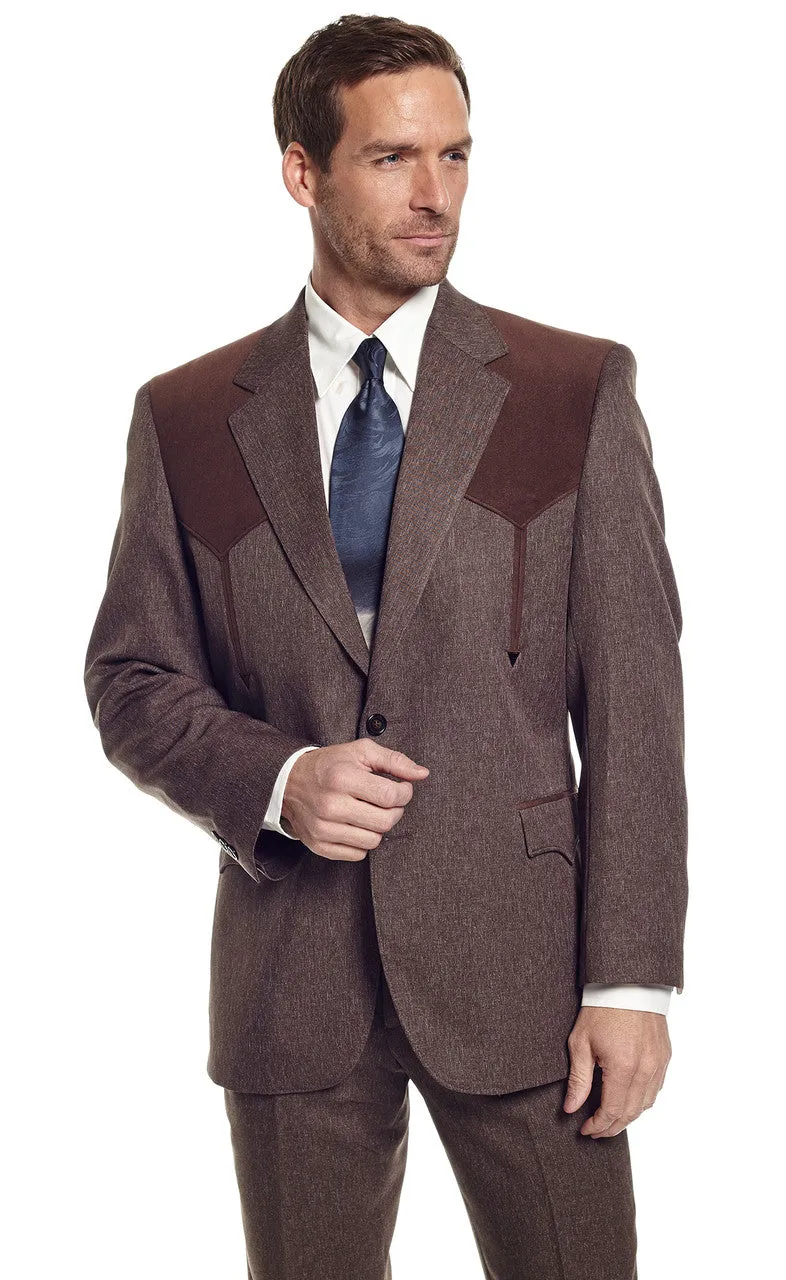 Circle S Heather Boise Sportcoat Heather Chestnut Style Number CC2976-22