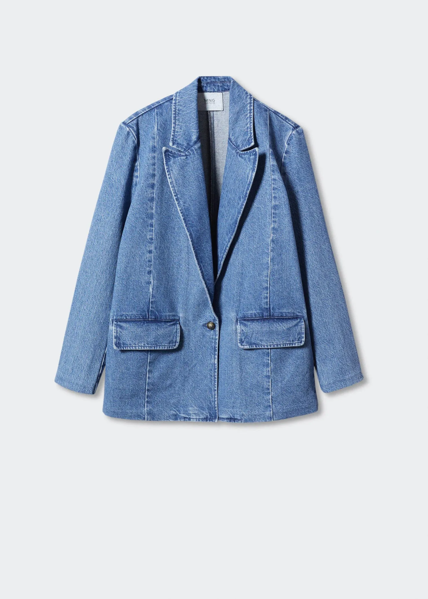 Denim jacket with pockets