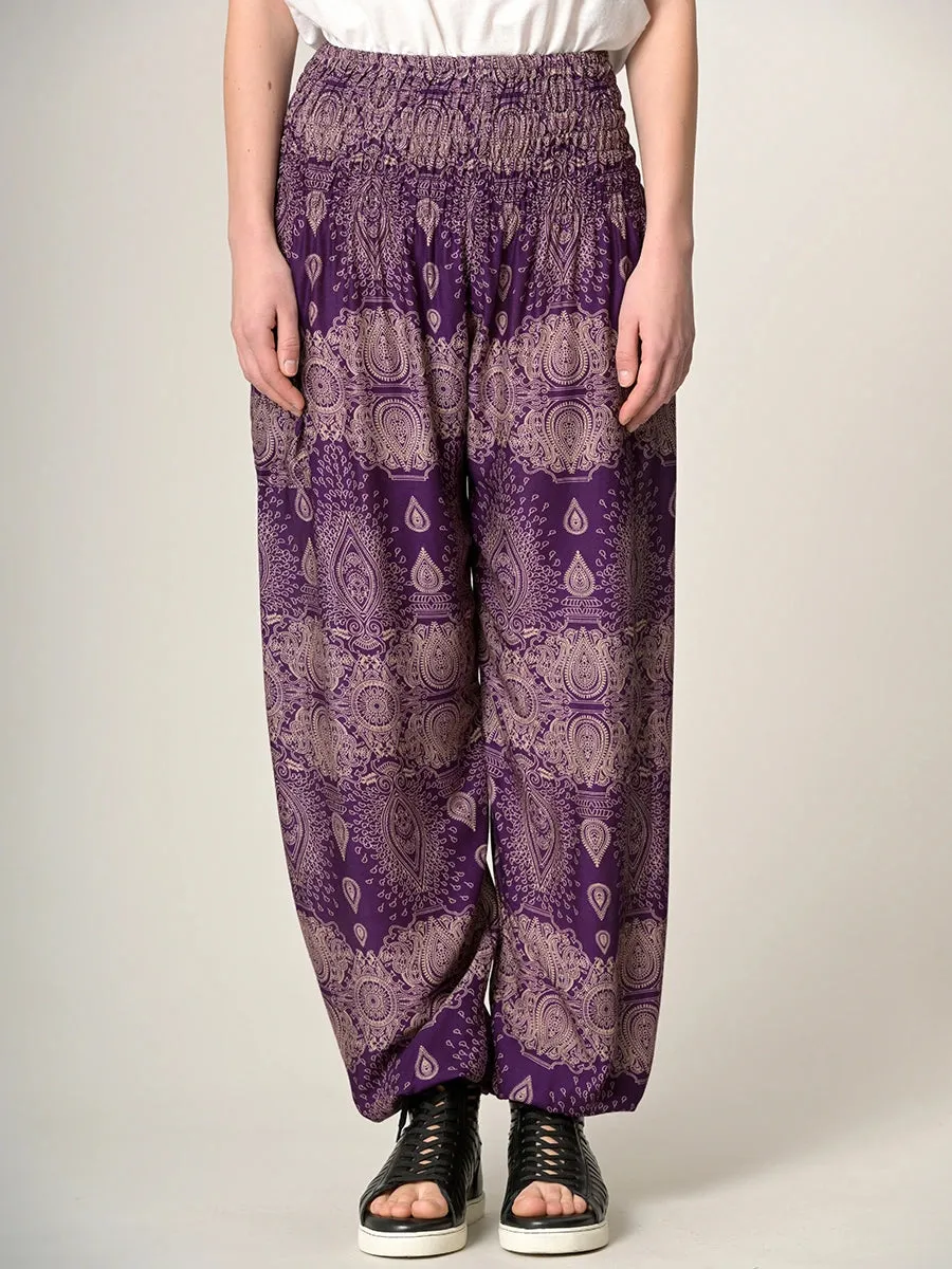 Harem Pants Original - Teardrop Mandala High Crotch