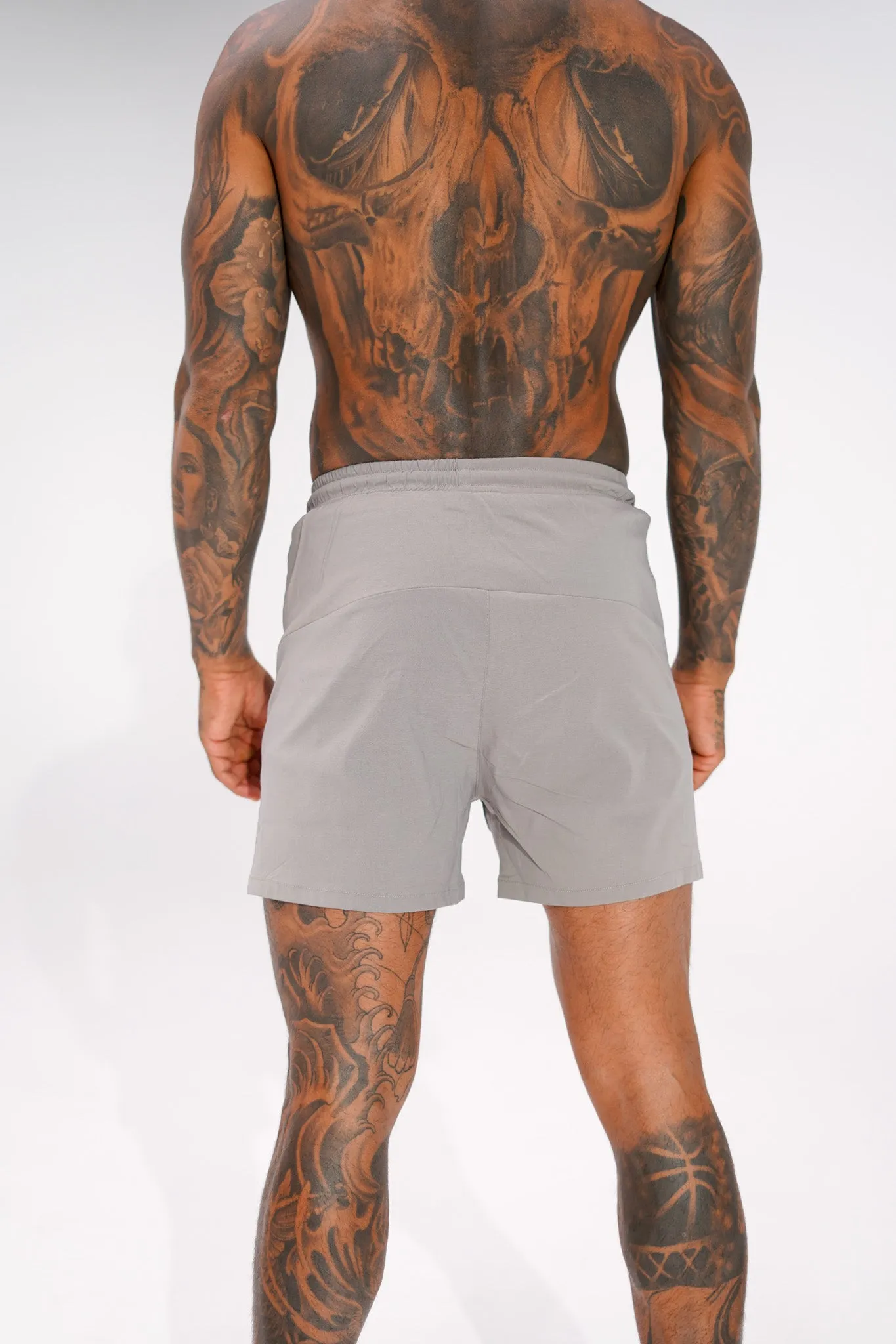 KTP PERFORMANCE SHORTS - GREY