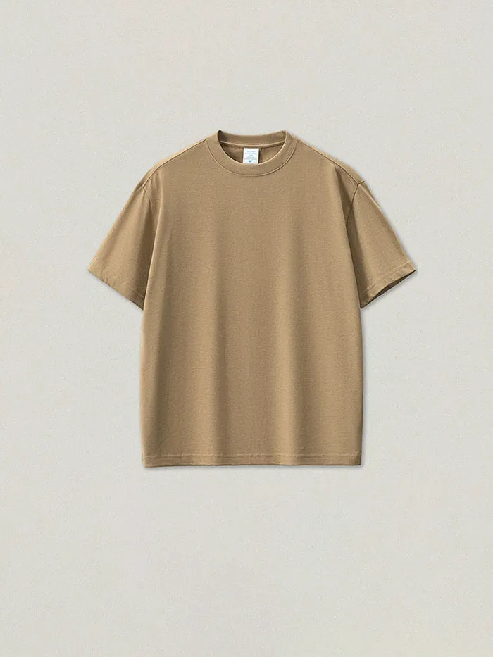 Men'S Solid Dropped Sleeve Tees