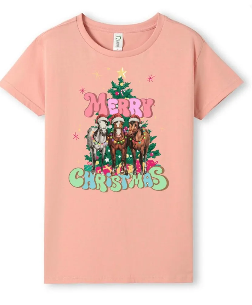 Merry Horsemas Tee