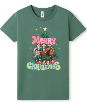 Merry Horsemas Tee