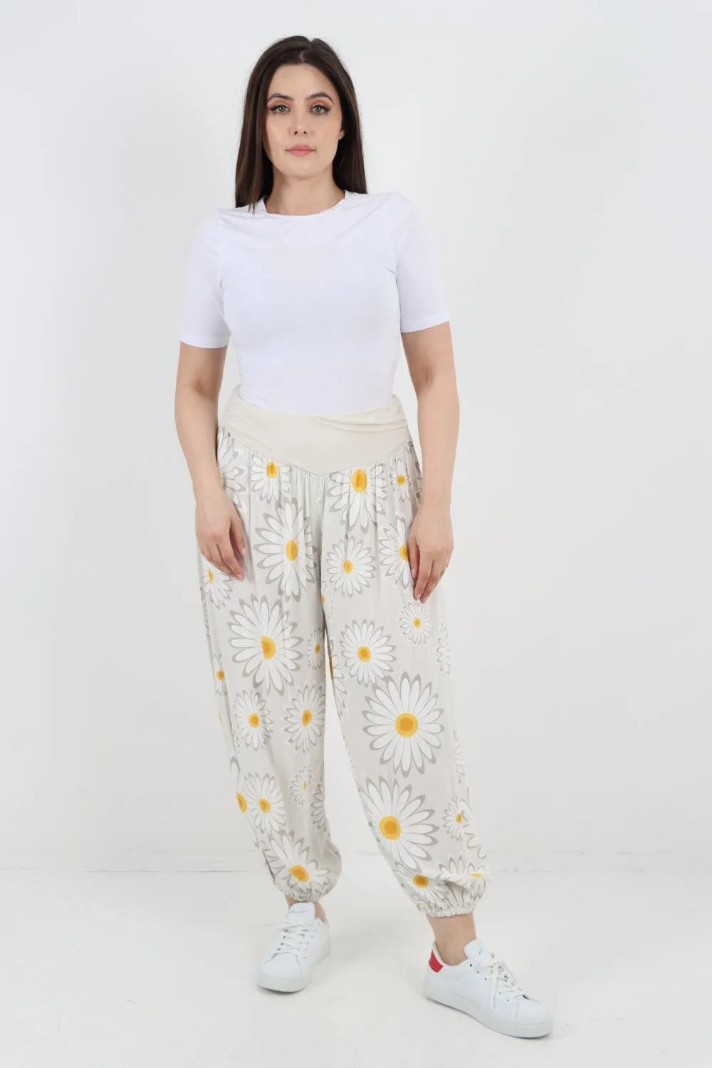 Printed Harem Pants