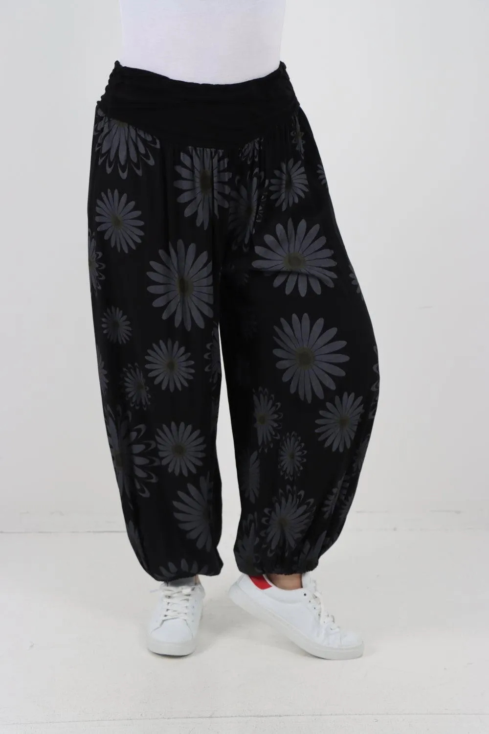 Printed Harem Pants