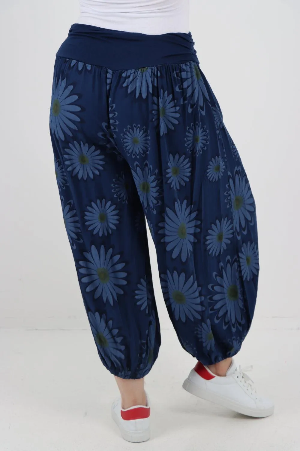 Printed Harem Pants