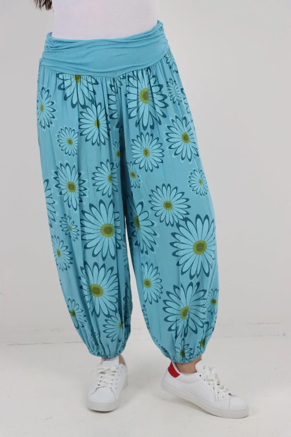 Printed Harem Pants