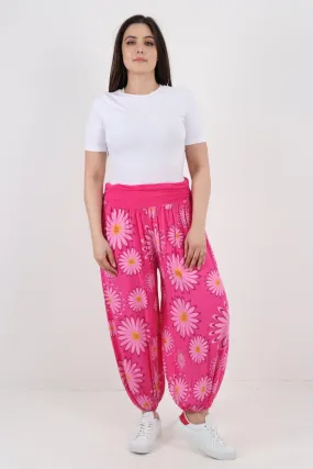 Printed Harem Pants