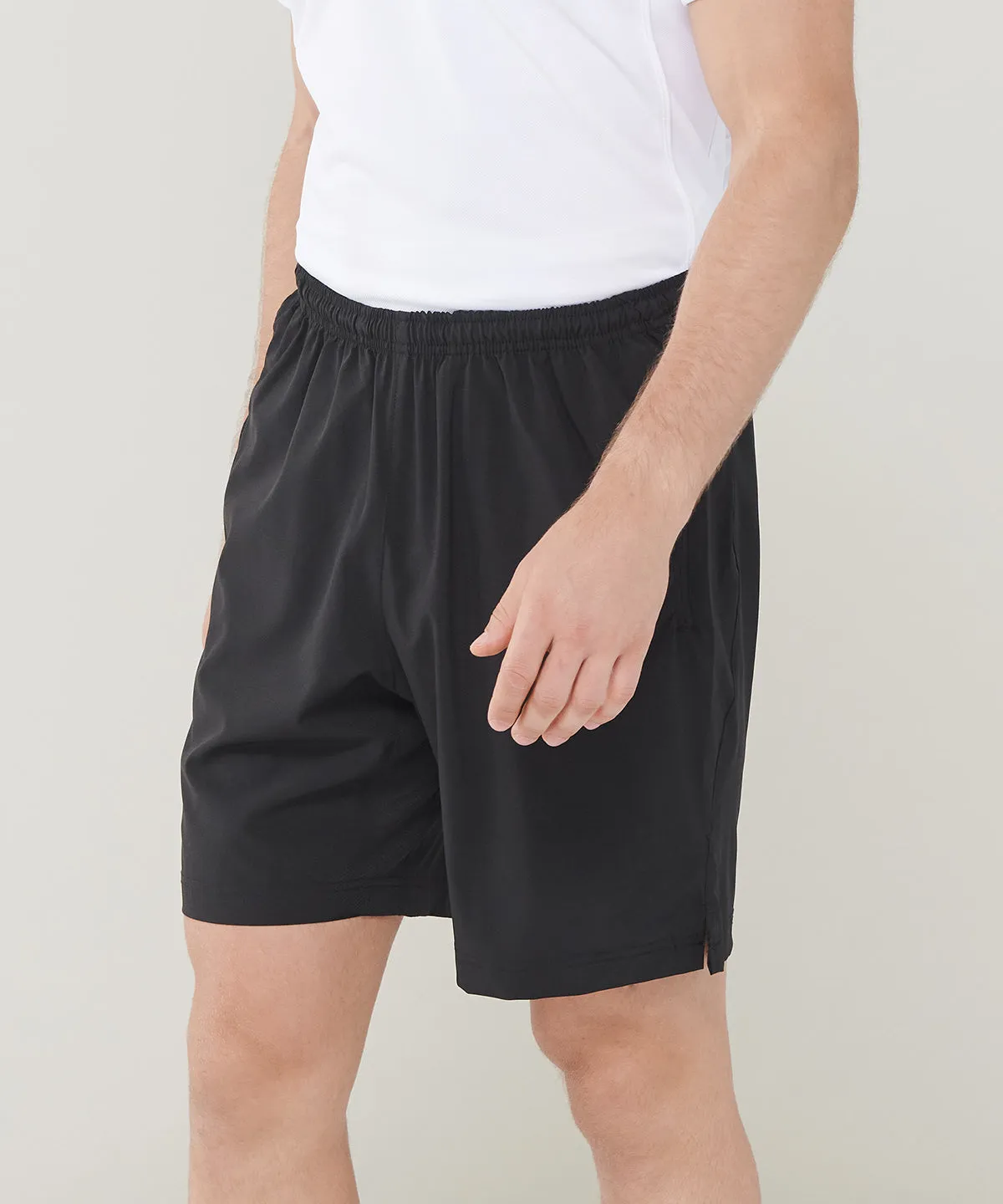 Pro stretch sports shorts | Black