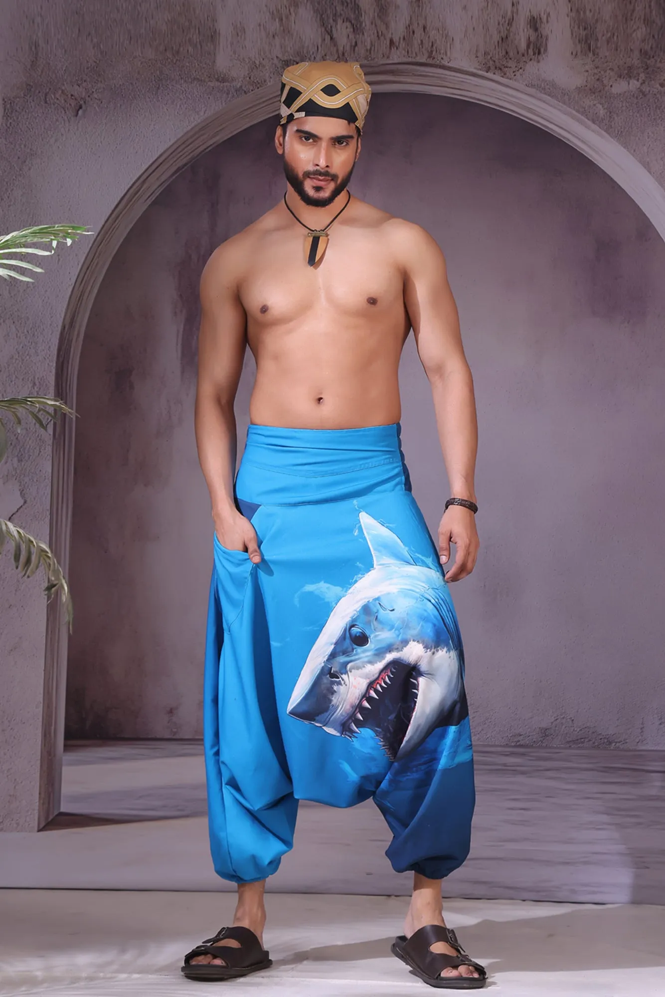 Shark Unisex Harem Pant