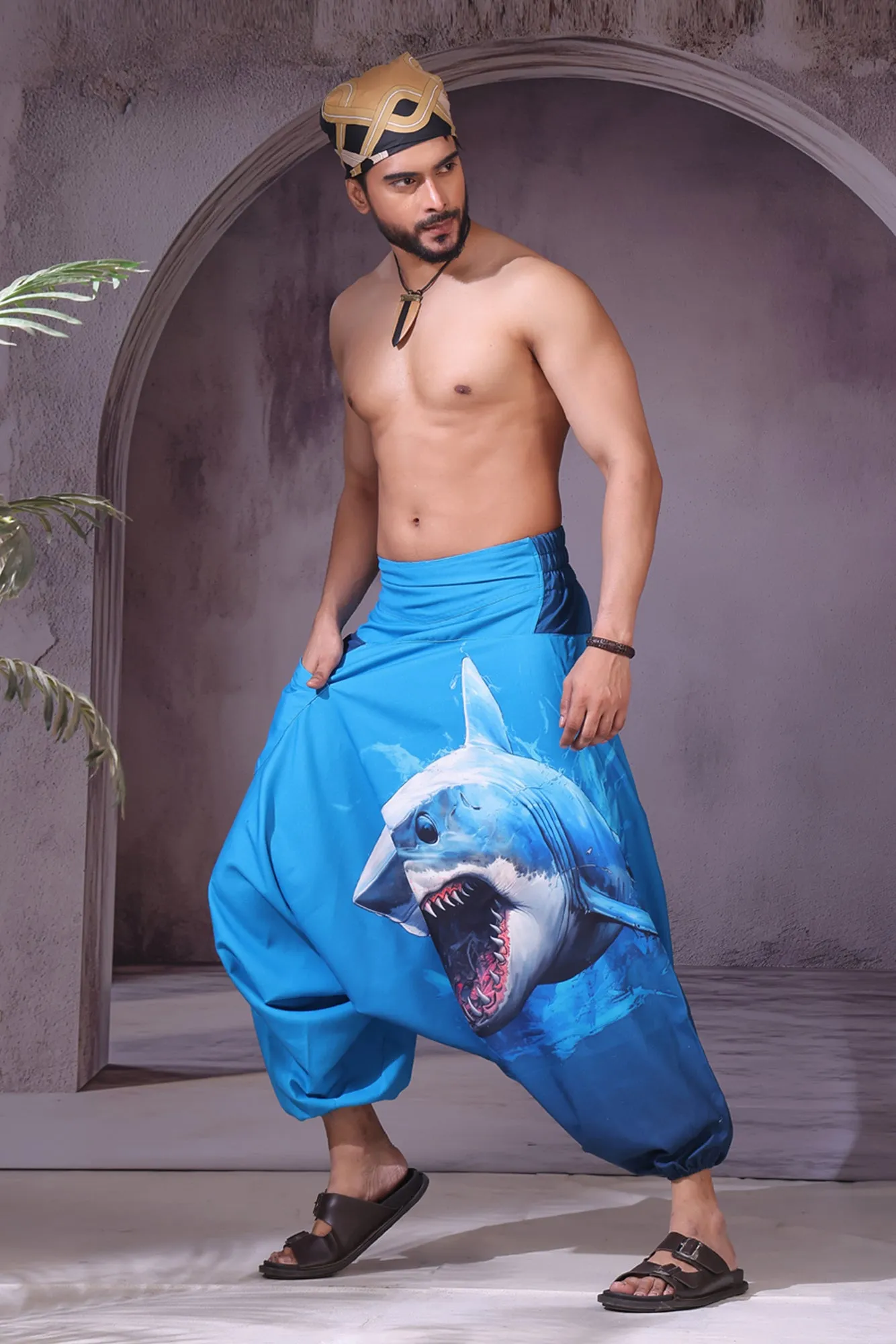 Shark Unisex Harem Pant