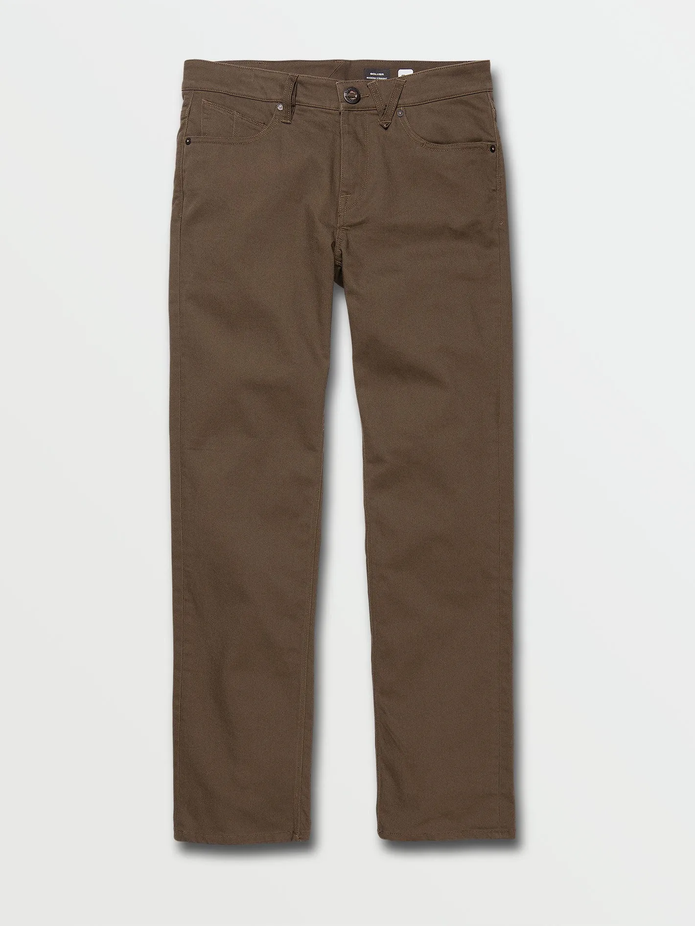 Solver 5 Pocket Slub Modern Fit Pants - Wren