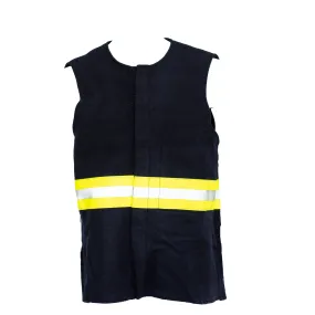 Used Hi-Visibility Wool Vest - Navy Blue