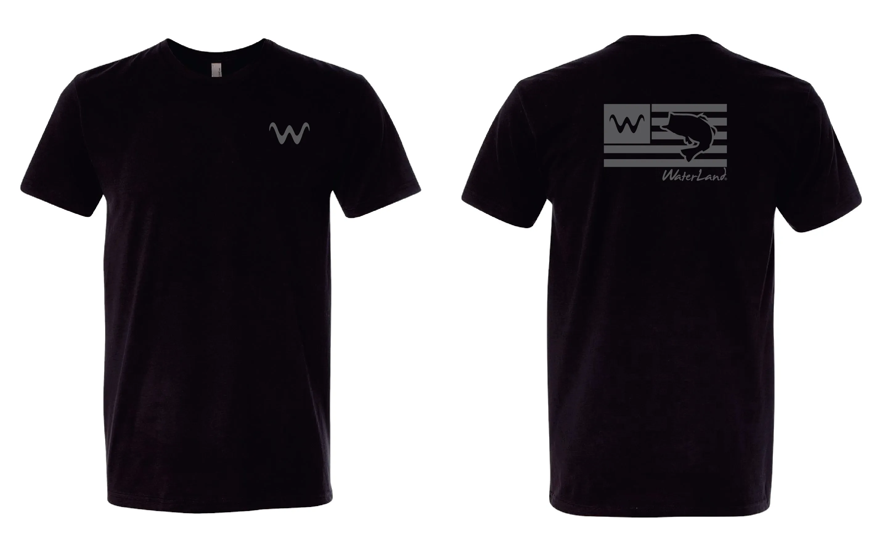 WaterLand Flag - Black