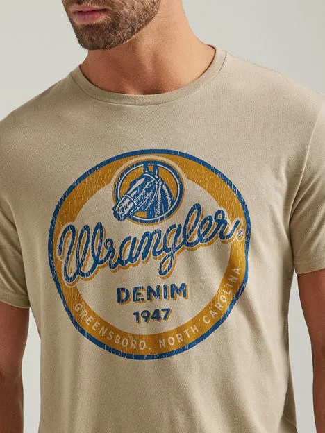 Wrangler Men's Ring Graphic Logo Tee